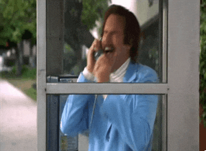 Will Ferrell Emotional Meltdown At Photobooth GIF