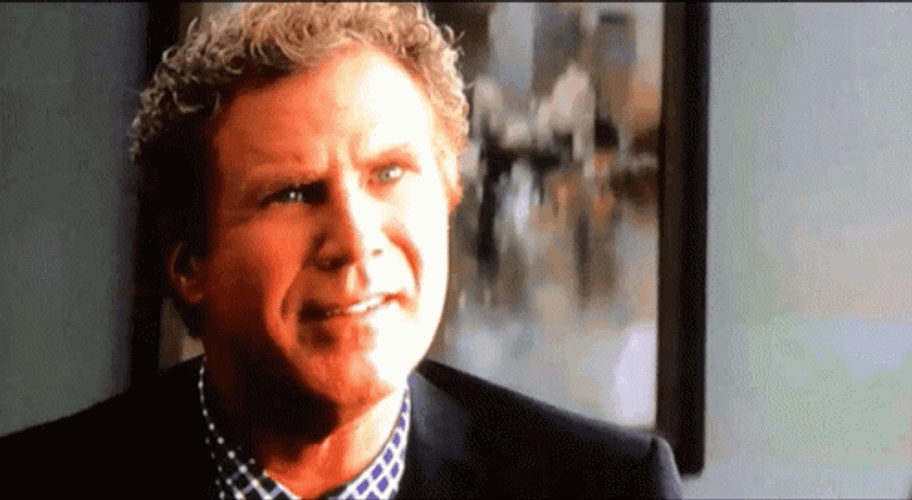 Will Ferrell Is Being Uncomfortable GIF