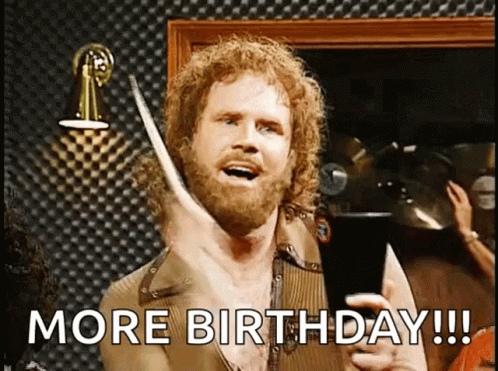 Will Ferrell More Birthday Meme GIF