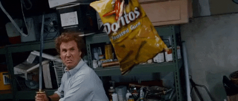 Will Ferrell Smash Doritos GIF