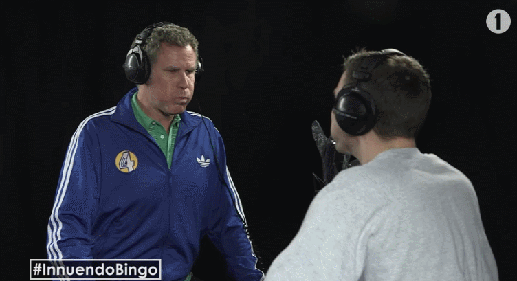 Will Ferrell Spit Take Funny GIF