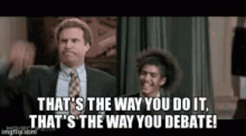 Will Ferrell Thats The Way You Debate GIF
