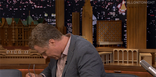 Will Ferrell Wear Glasses Straight Face GIF