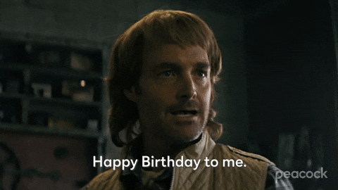 Will Forte Birthday Greeting Himself GIF