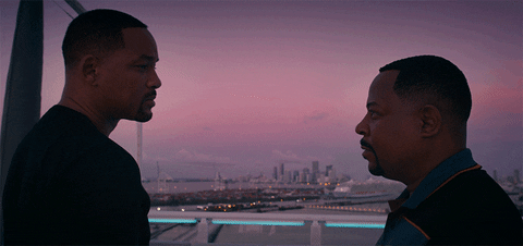 Will Smith And Martin Lawrence Fist Bump Brother GIF