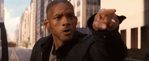 Will Smith Angrily Pointing GIF