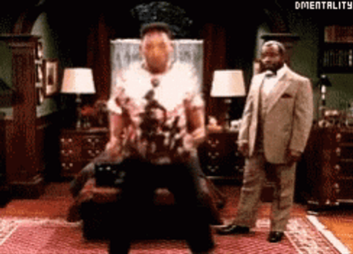 Will Smith Robot Dance GIF