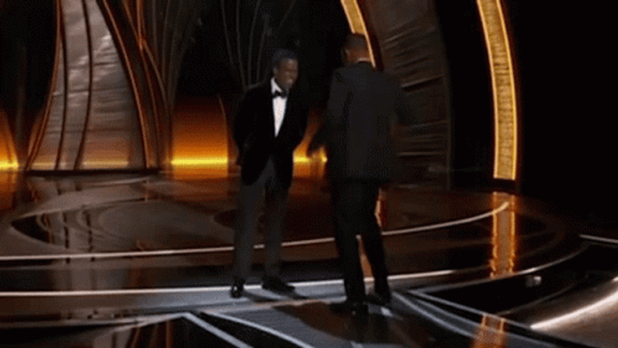 Will Smith Slap Chris Rock GIF