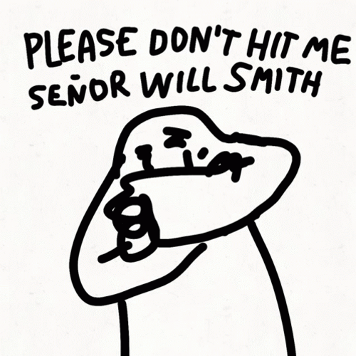 Will Smith Slap Don`t Hit Me Señor  GIF