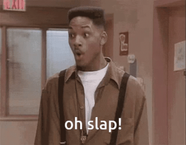 Will Smith Slap Oh Shocked  GIF