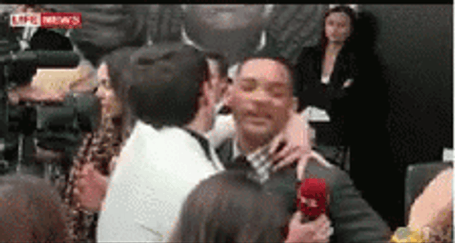 Will Smith Slap Reporter GIF