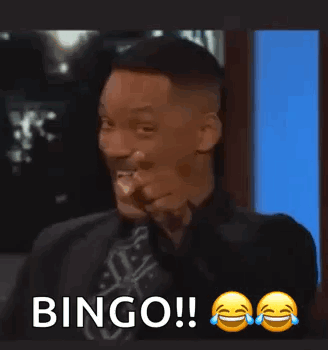 Will Smith Thats A Bingo GIF