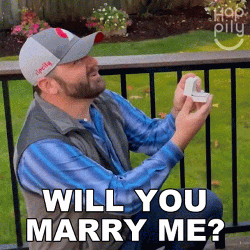Will You Marry Me Bae GIF
