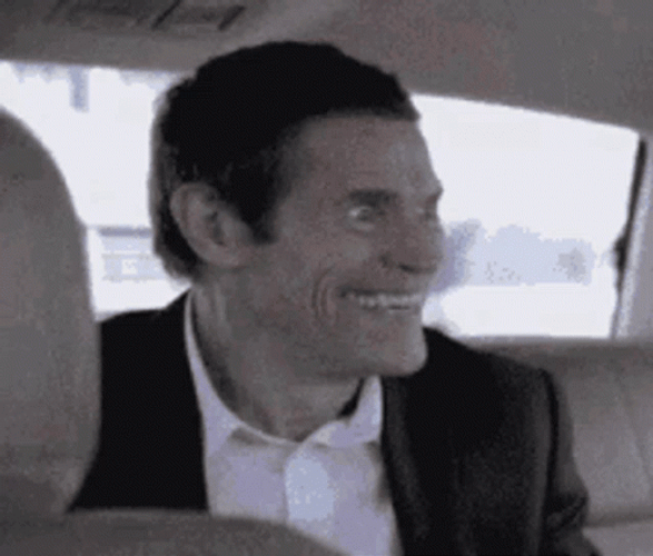 Willem Dafoe Creepy Psycho Smile GIF