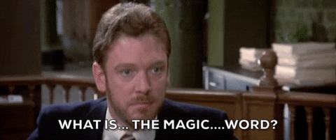 William Atherton Walter Peck Magic Word Meme GIF