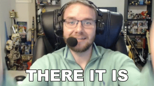 William Newberry Finally There It Is GIF