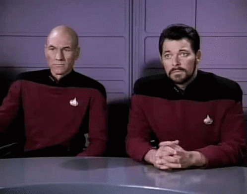 William Riker Face Palm GIF