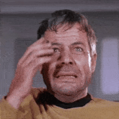 William Windom Fear Reaction GIF