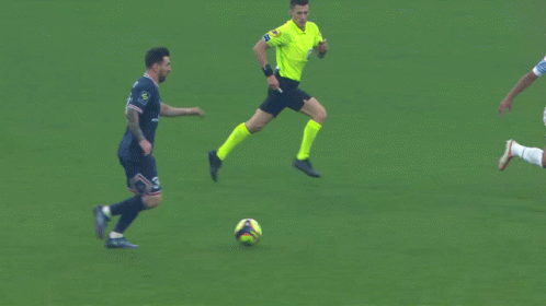 Willliam Saliba Kicks The Ball GIF