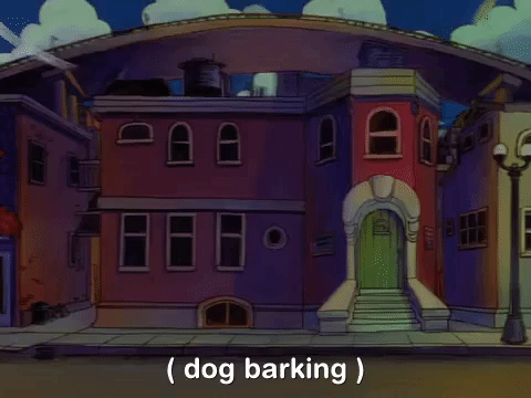 Wind Howling Dog Barking Sound GIF