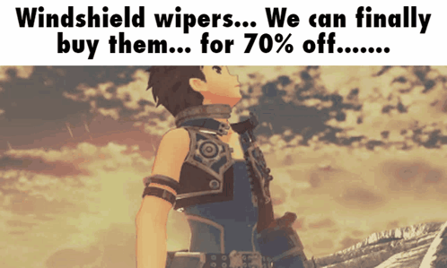 Windshield Wipers 70% Off Sale
