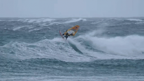 Windsurfing Glider Wave GIF