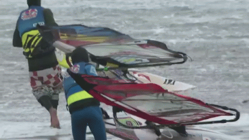 Windsurfing In Ireland GIF