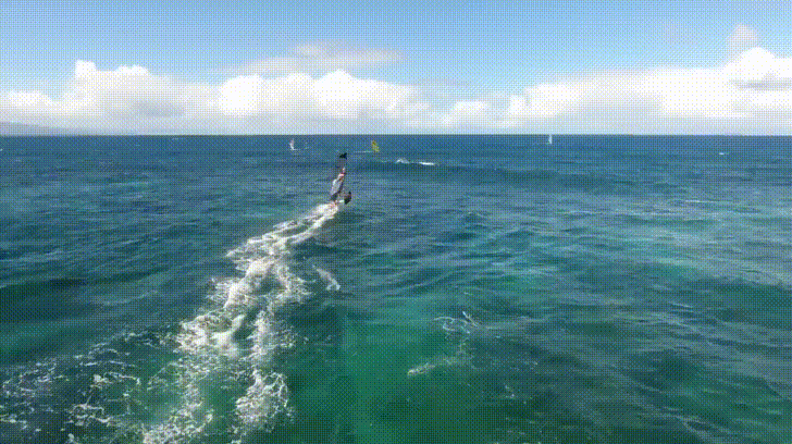 Windsurfing In Maui GIF
