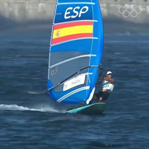 Windsurfing Ivan Pastor Olympics GIF