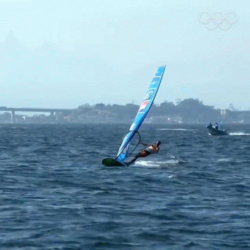 Windsurfing Sailing Race Dorian Van GIF