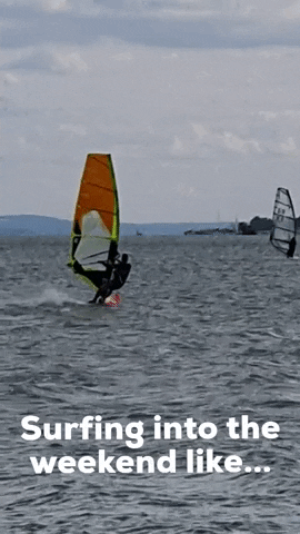 Windsurfing Sailing Weekend GIF
