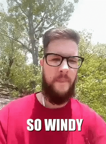 Windy Outdoor Weather GIF