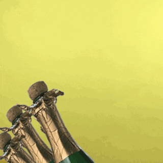Wine Pop Celebration Wooo GIF