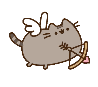 Winged Cat With Bow and Arrow