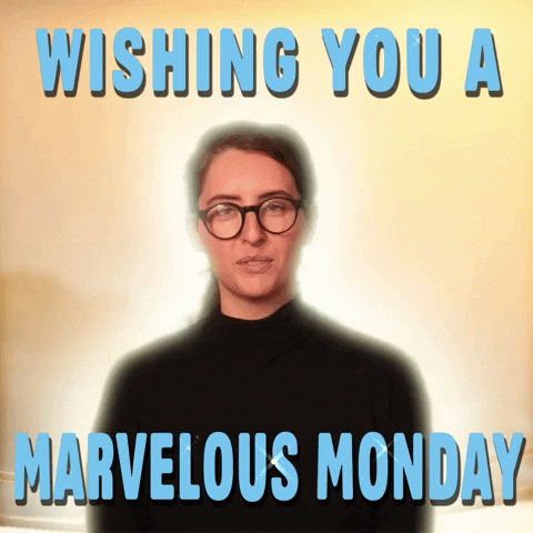 Winging You Marvelous Monday Blessings GIF