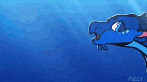Wings Of Fire Blue Dragon GIF
