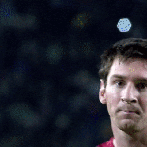 Wink Messi Funny Point Finger GIF