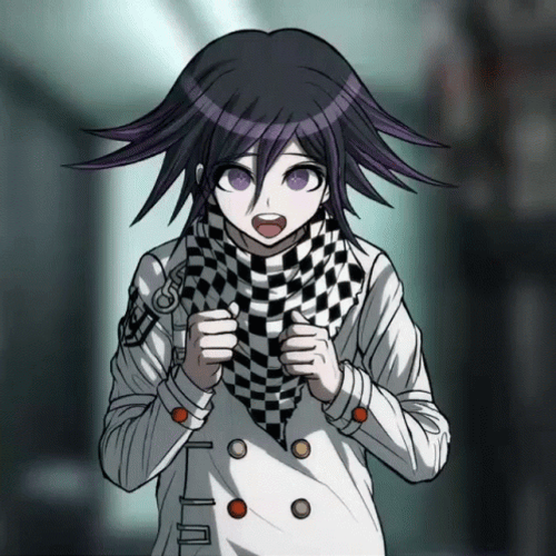 Winking Kokichi  GIF