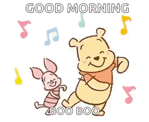 Winnie The Pooh And Piglet Dancing GIF