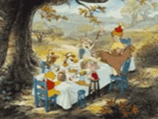 Winnie The Pooh Diner Disney Happy Birthday GIF