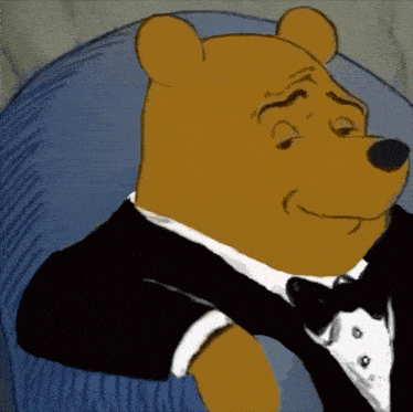 Winnie The Pooh Gentleman Gif GIF