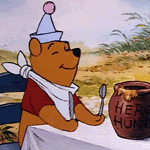 Winnie The Pooh Happy Happy Joy Joy GIF