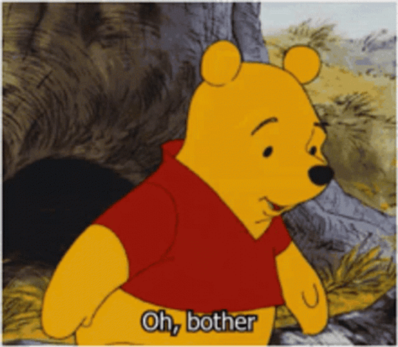 Winnie The Pooh Oh Bother GIF