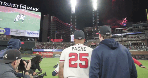 Winning Reaction Eddie Rosario GIF