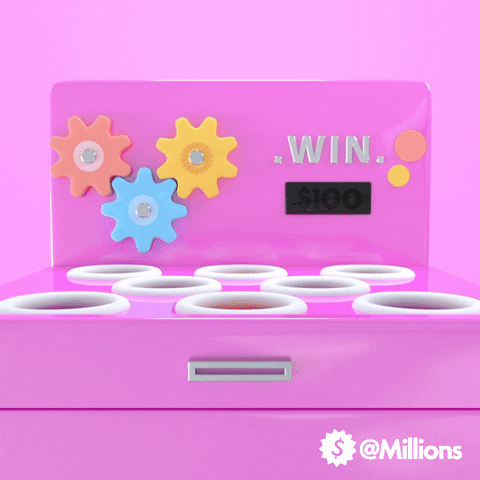 Winning Whack A Mole Game GIF