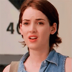 Winona Ryder Unimpressed Face GIF