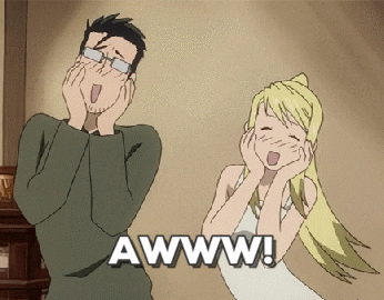 Winry And Maes Hughes Awww GIF