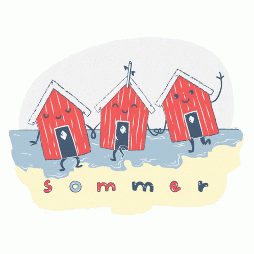 Winter Break Summer Break 3 Barn GIF