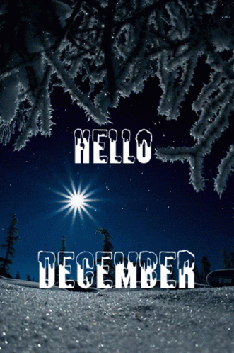 Hello December Winter Is Coming GIF