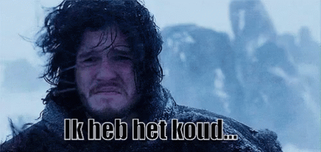 Winter Is Coming I'm Cold GIF